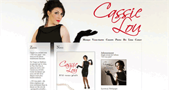 Desktop Screenshot of cassielou.com